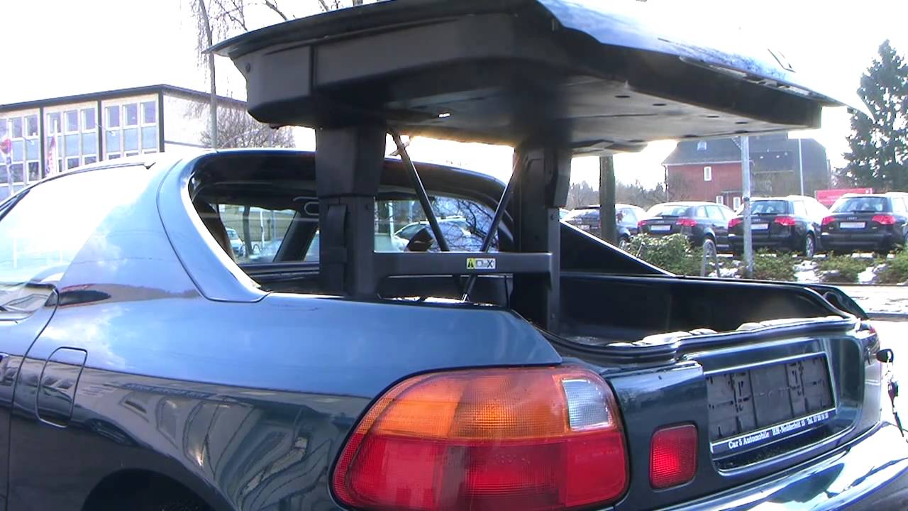 Honda Crx 1 6 Esi Del Sol 1997 Grun Metallic Www Autohaus Biz Car5 Youtube