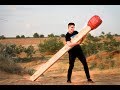 Burning a GIANT Match (2.5M Height)