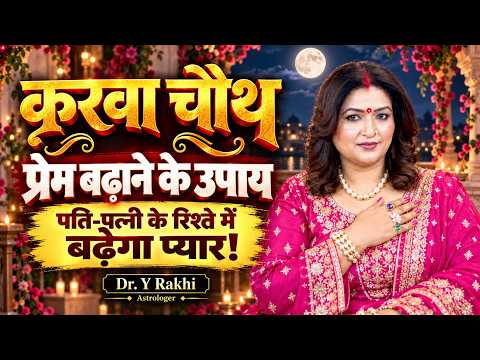 करवा चौथ पति पत्नी में प्यार !!! Dr. Y Rakhi Astrologer !!!