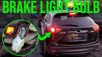 How to Replace Brake Light Bulb - Mazda CX-5 (2012-2016)