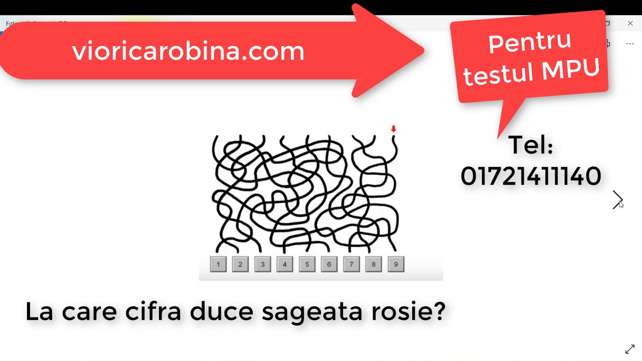 Testul de reactie cu linii pentru testul MPU