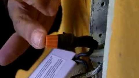 Installing a Countdown Timer Light Switch Video