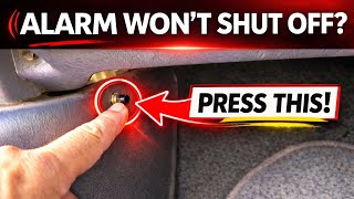 How To Turn Off Car Alarm Easy - No Key Fob Needed 2024 Updated