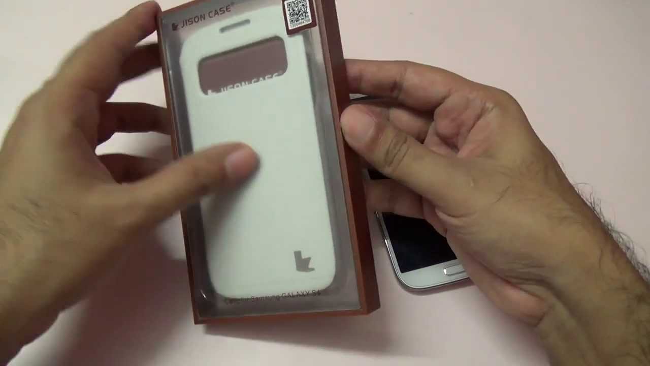 Fashion Folio Leather Case for Galaxy S4 by Jison Case