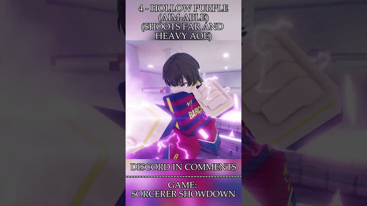 ⌈ Sorcerer Showdown ⌋ GOJO 200% HOLLOW PURPLE LOOKS SICK IN THIS GAME...🔥