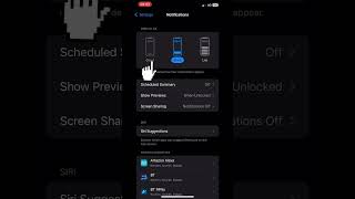 show notifications count on iPhone Lock Screen. #Tips #How-to #Personalization #Troubleshooting