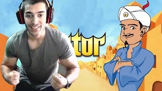 IM FINALLY FAMOUS! (Akinator,the Mind Reading Genius #2)