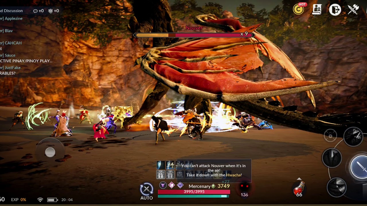 Black Desert Mobile New Boss Dragon YouTube