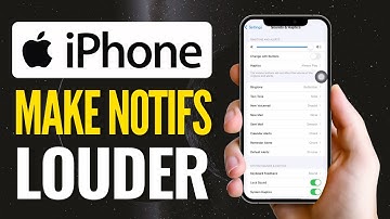 (iOS 17) How To Make Notifications LOUDER on iPhone!