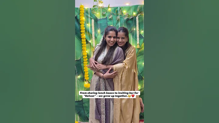 Kya jaldi jaldi bade ho gaye na hum!🥹♥️🤌🏻 #shivabhi #wedding  #bffgoals #bffwedding #bff #bestie