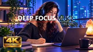 Study Focus Music 📚 Calm Piano for Deep Concentration, Reading & Productive Learning