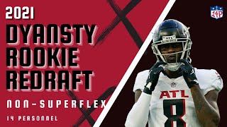 2021 Dynasty Rookies Redrafted  Nonsf  Dynasty Fantasy Football