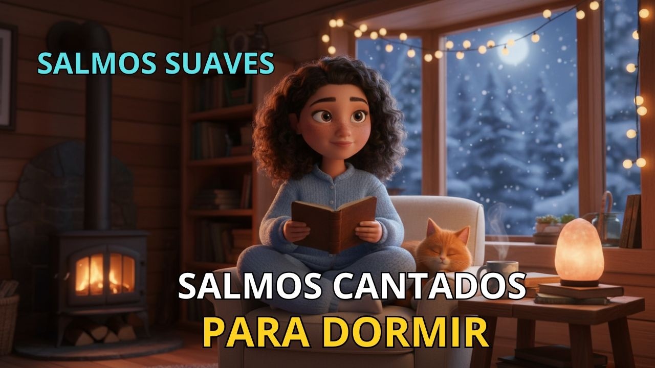 SALMOS SUAVES PARA DORMIR 🌙 Música Cristã Relaxante Para Dormir em Paz