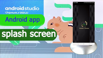 How to create splash screen in android studio in hindi java Health and Fitness App part-1 (2022)