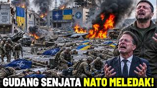 625.000 TENTARA NATO-UKRAINA DIKLAIM TEWAS!? Gelombang Serangan Rusia Hancurkan Gudang Senjata Nato