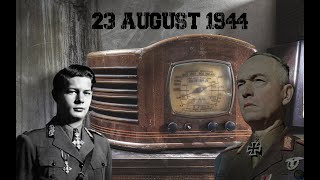 O alta fata a zilei de 23 august 1944. Dezinformare si propaganda pe unde radio.