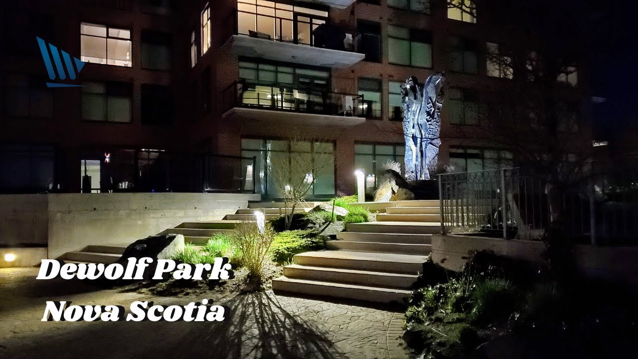 4K Peaceful Evening Walk in Dewolf Park