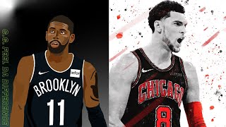 Nets vs Bulls - ESPN NBA Countdown) Triplets vs Dynamic Duo 01/12 9:00PM (NBA2K22)