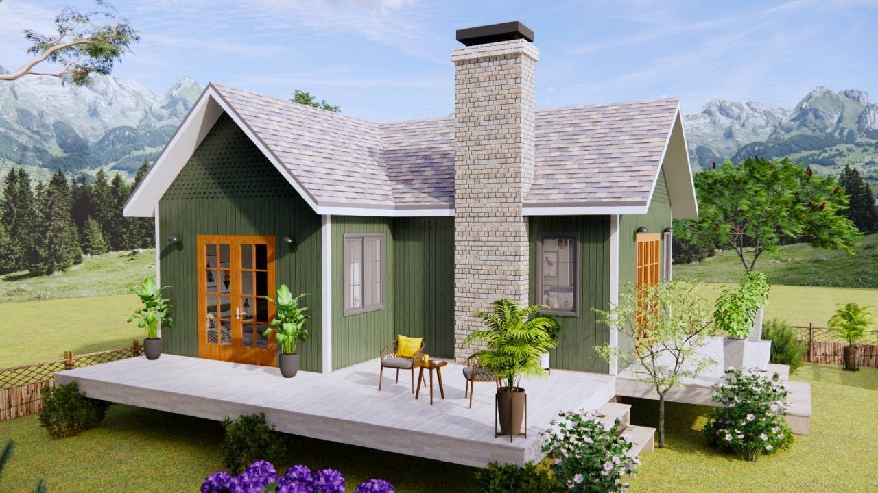 7x 8 Meters - Gorgeous Tiny Cottage House - Idea Design | Exploring ...