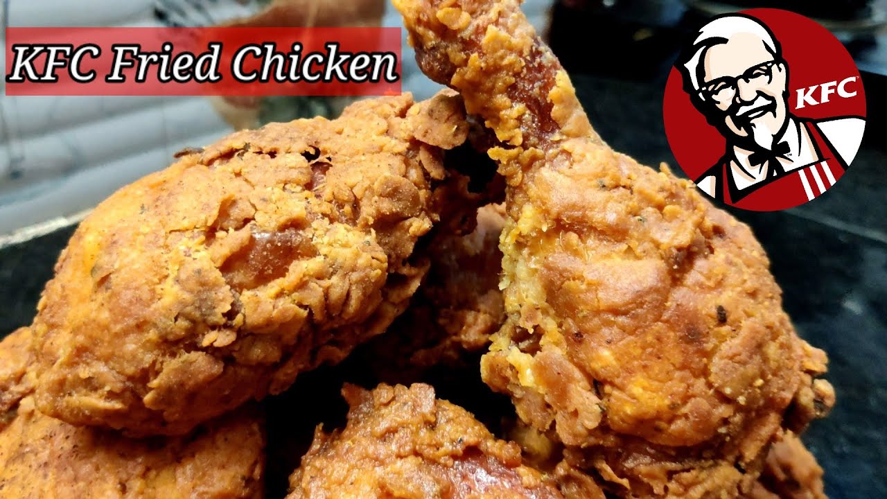 KFC Style FRIED CHICKEN RECIPE | Crispy Spicy Fried Chicken Recipe at ...