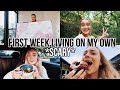 WEEK IN MY LIFE *living on my own*