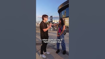 What is Taylor Swift’s Biggest Bop and Flop? #taylorswift #swiftie #erastour #streetinterview