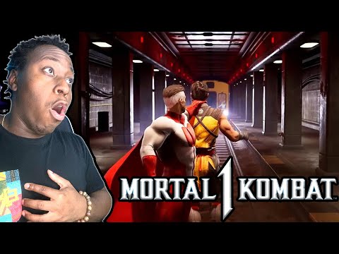 MORTAL KOMBAT 1 - NEW OFFICIAL OMNI-MAN GAMEPLAY TRAILER!! [REACTION]