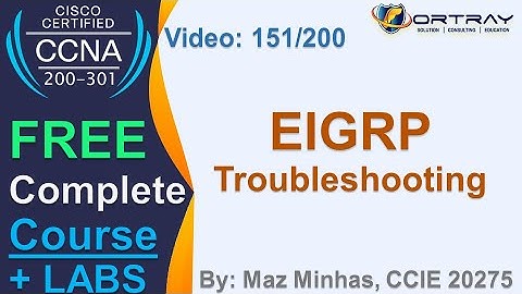 Free CCNA | 151- EIGRP Troubleshooting  | Day 7 | CCNA 200-301 Complete Course
