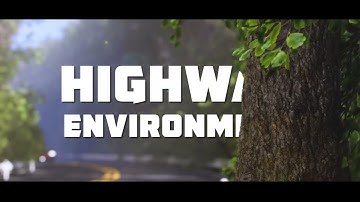HIGHWAY ENVIRONMENT | UNREAL ENGINE 5.4 | MIXAMO | QIXEL