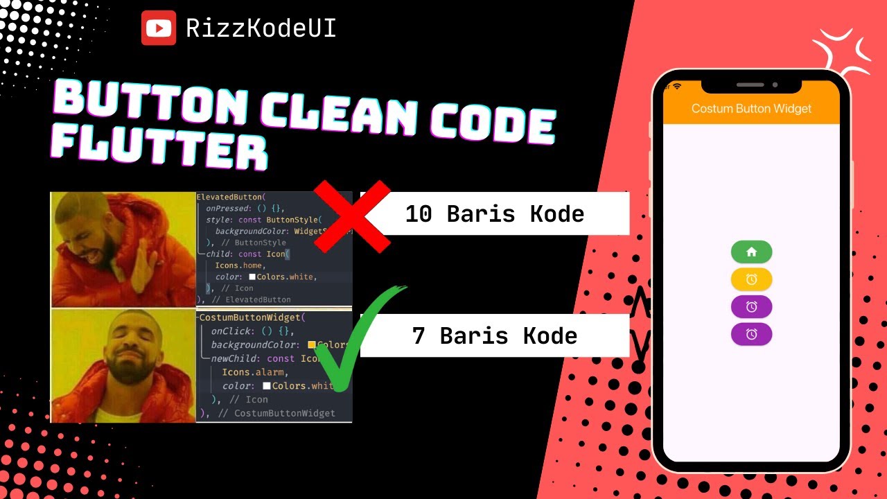 Cara Membuat Button Flutter dengan Clean Code yang Wajib Kamu Tahu ...