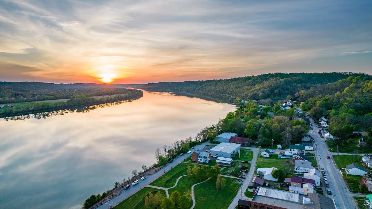 Aerial Tour of Ripley, Ohio YouTube