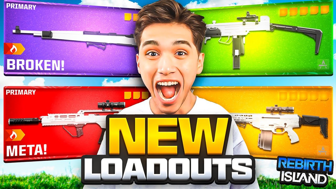 TOP 5 ULTIMATE Meta loadouts on Warzone Rebirth Island - YouTube