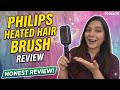 Get Smooth Hair in Minutes! Philips Hair Brush Straightener 😍