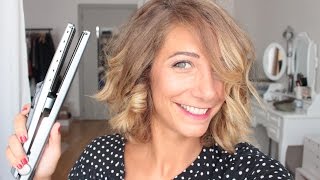 Des beach waves (faciles) avec un fer à lisser ✨ Marion Blush