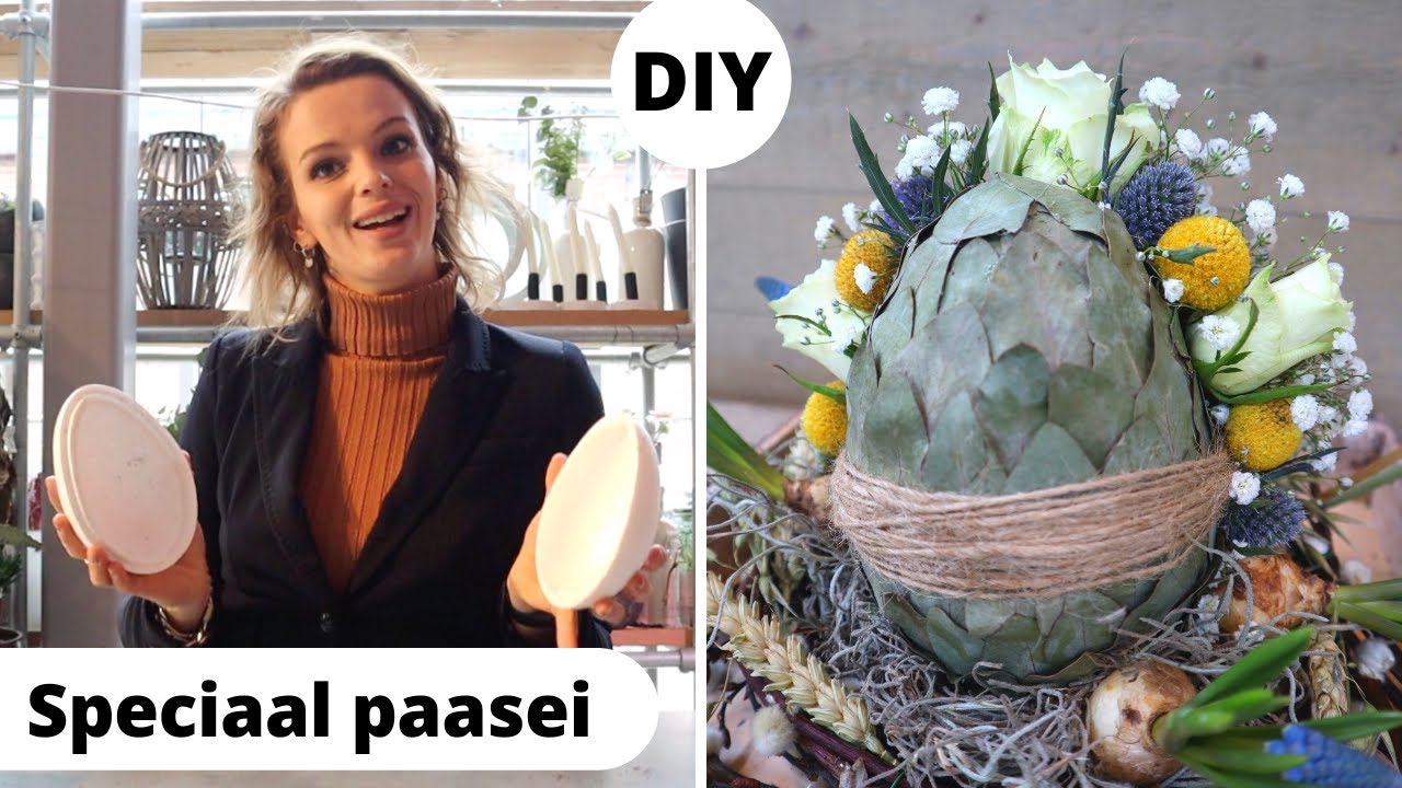 PAASBLOEMSTUK 🐣| cursus bloemschikken #60 | Carlein Tukkers