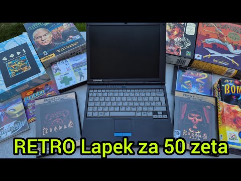 RETRO Laptop za 50zł COMPAQ ARMADA M300 - Sprawdźmy Ten Sprzęt