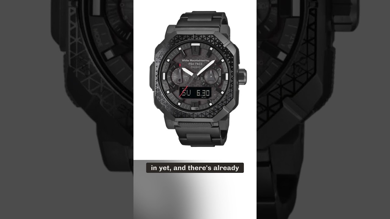Casio Pro Trek x White Mountaineering — First Look - YouTube