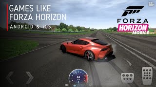 TOP 6 Games Like Forza Horizon for Android \& iOS PART 1 • Best Open World Car Driving Games Android