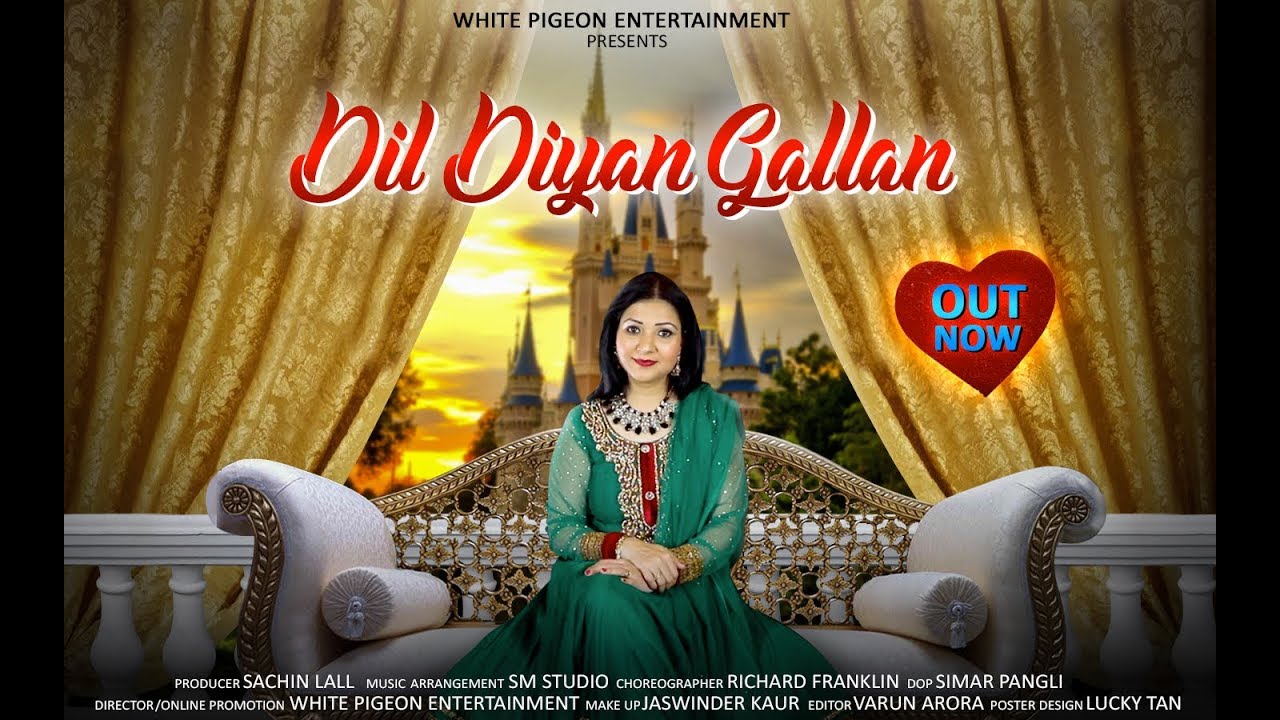 New Hindi song 2018 | Dil Diyan Gallan | Jennifer Franklin | Salman Khan | Love song story