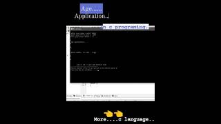 Age ...New Application...in C Programing..