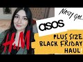 PLUS SIZE BLACK FRIDAY TRY ON HAUL 20/22 - H&M, ASOS, NASTYGAL, SIMPLY BE