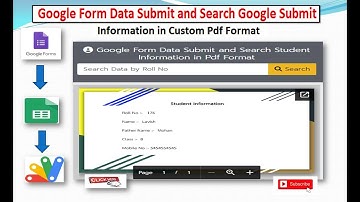 Google Form Data Submit than Google Form Data to Make Custom Pdf Format