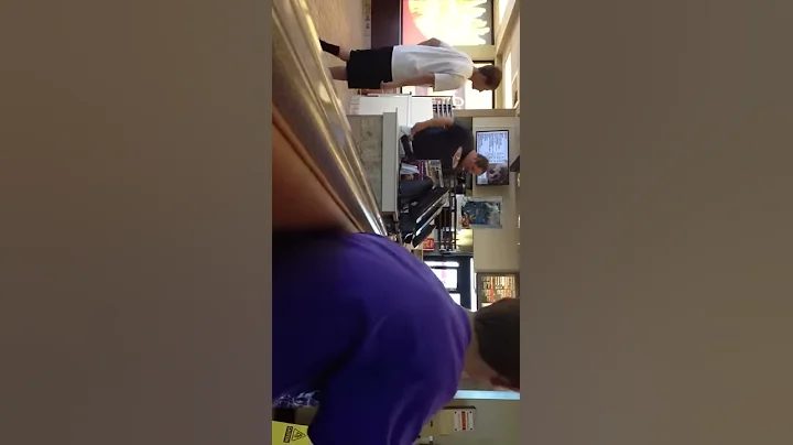 Prank at mcdonalds.