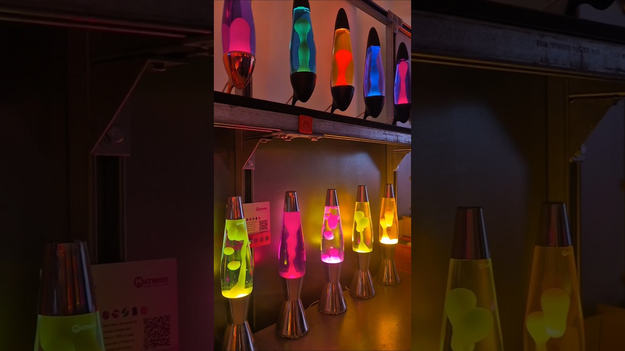 Lava Lamp Factory! #lavalamp #retrolamp #chill #hippy #groovy #relax #70s #DireStraits #mathmos