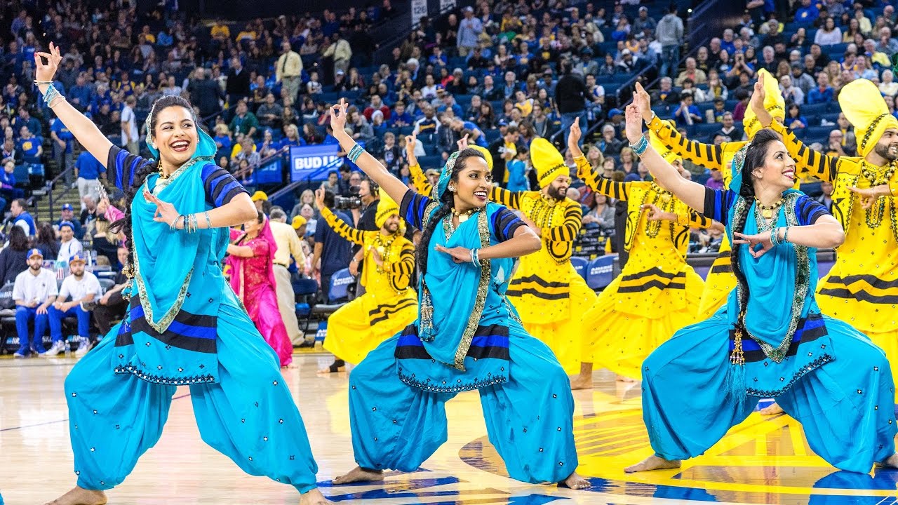 Bhangra Empire  NBA Halftime Show Warriors vs Grizzlies 2017