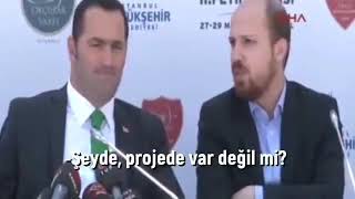 Bilal Erdoğan'ın mikrofonu açık kaldı Resimi