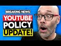 YouTube Monetization Update For Small Channels