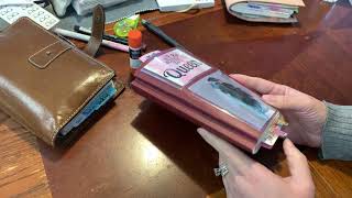 Completed B6 Slim January Bullet Journal & A5 Slim Stalogy February Chat