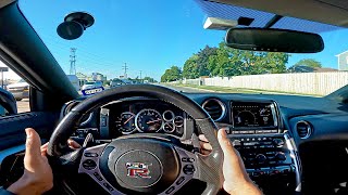 POV Drive: 800HP Nissan GTR R35 | Insane Sound LOUD Exhaust