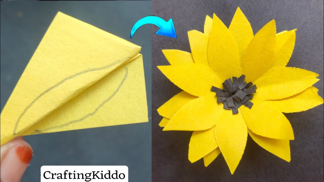How To Make Easy paper flower tutorial 